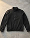 Men's Stretch Denim Lightweight Windbreaker — Black (Black), product photo