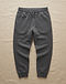 Men's French Terry Drawstring Joggers — Charcoal (Charcoal), flat-lay view