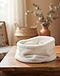 Unisex Fleece Neck Warmer — White (White), lifestyle setting