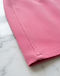 Women's Crepe Pencil Skirt — Pink (Pink), detail close-up