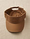 Unisex Canvas Visor Cap — Brown (Brown), flat-lay view