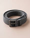 Unisex Fleece Webbed Cotton Belt — Charcoal (Charcoal), product photo