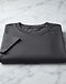 Men's Heavyweight Combed Cotton T-Shirt — Charcoal (Charcoal), product photo