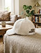 Unisex Fleece Classic Cap — White (White), lifestyle setting