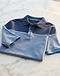 Men's Colour-Block Organic Cotton Polo — Blue (Blue), product photo