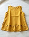Women's Layered Top — Mustard (Mustard), product photo
