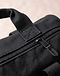Unisex Cotton Blend Everyday Duffel Bag — Black (Black), detail close-up