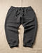Men's French Terry Drawstring Joggers — Charcoal (Charcoal), product photo