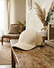 Unisex Wool Blend Polo Cap — Cream (Cream), lifestyle setting