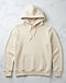 Men's French Terry Kangaroo Pocket Hoodie — Cream (Cream), product photo