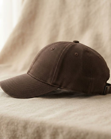 Unisex Canvas Visor Cap — Brown (Brown), product photo