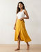 Women's Rayon Wrap Skirt — Mustard (Mustard), worn or held by model