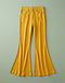 Women's Rayon Flared Jeans — Mustard (Mustard), product photo