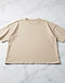 Men's Oversized Drop-Shoulder Cotton Blend Tee — Beige (Beige), product photo
