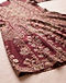 Women's Printed A-Line Kurti — Maroon (Maroon), detail close-up