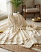 Women's Layered Kurta Set — Cream (Cream), lifestyle setting