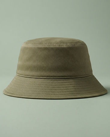 Unisex Premium Cotton Bucket Hat — Olive (Olive), product photo