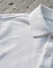 Men's Pique Knit Cotton Blend Polo — White (White), detail close-up