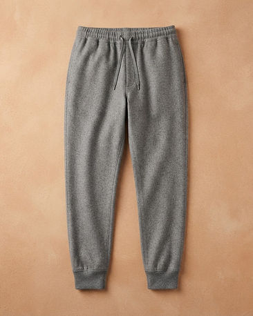 Unisex Wool Blend Track Pants — Grey (Grey), product photo