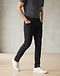 Men's Stretch Denim Everyday Comfort Trousers — Black (Black), worn or held by model