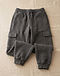 Unisex Fleece Cargo Joggers — Charcoal (Charcoal), product photo