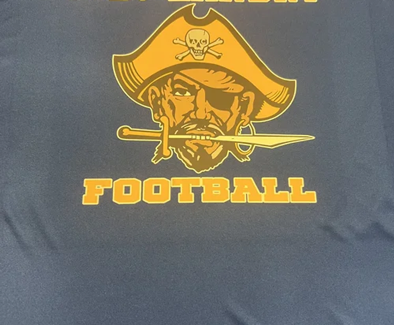 Custom screen printed apparel made for L.B. Landry High School by Family Apparel