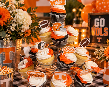 Game Day Dessert Display — Birthday Party idea