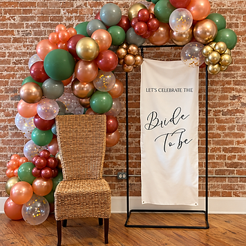 Bride to Be Balloon Arch — Bridal Shower idea