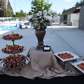 Bronze Vase Catering Detail — Corporate / Community Event idea