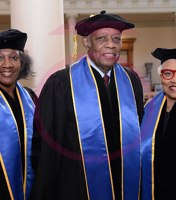TIUAC graduates gathered in academic regalia