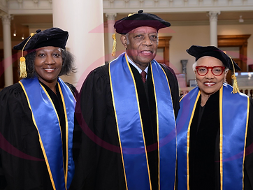 TIUAC graduates gathered in academic regalia