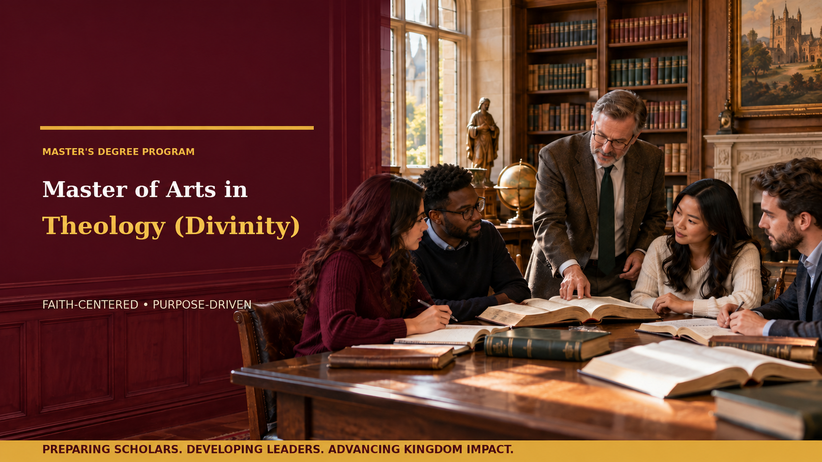 Master of Arts in Theology (Divinity)