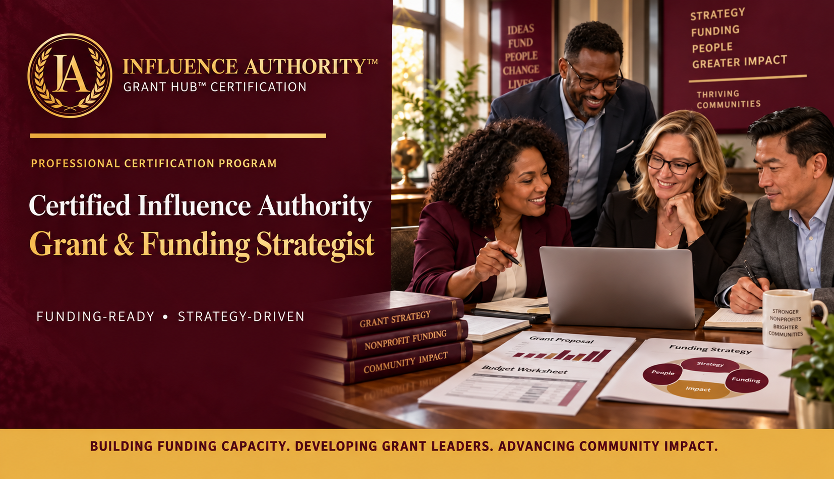 Certified Influence Authority Grant & Funding Strategist