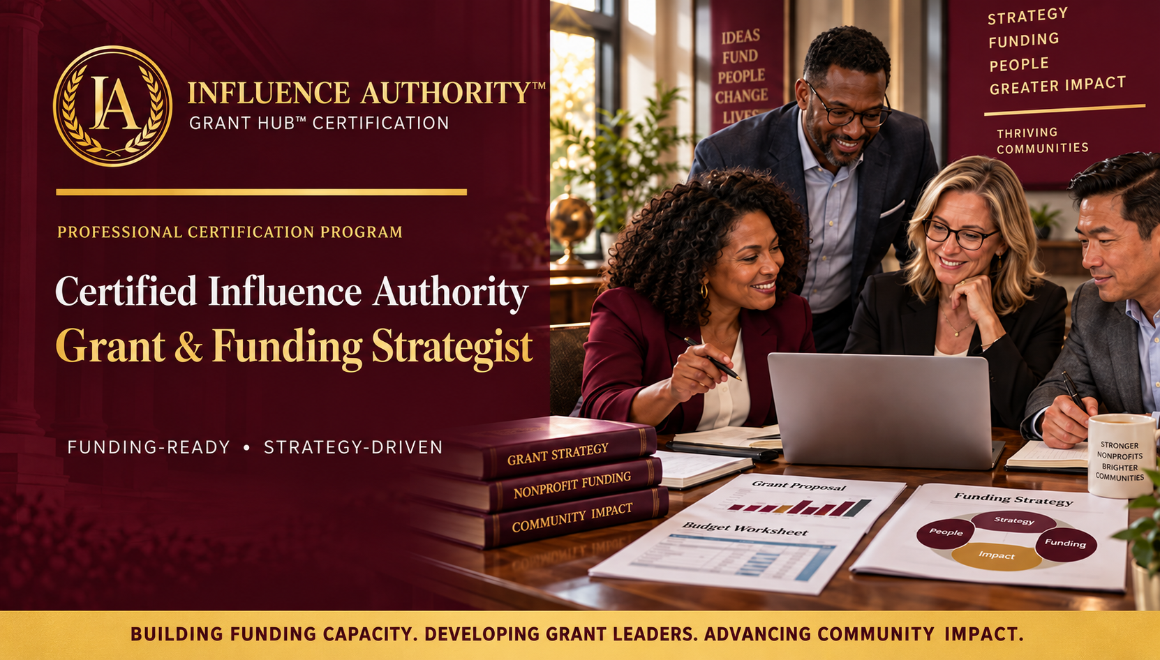 Influence Authority™ Certified Influence Authority Grant & Funding Strategist