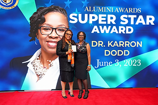 Super Star Award presented to Dr. Karron Dodd, June 3, 2023