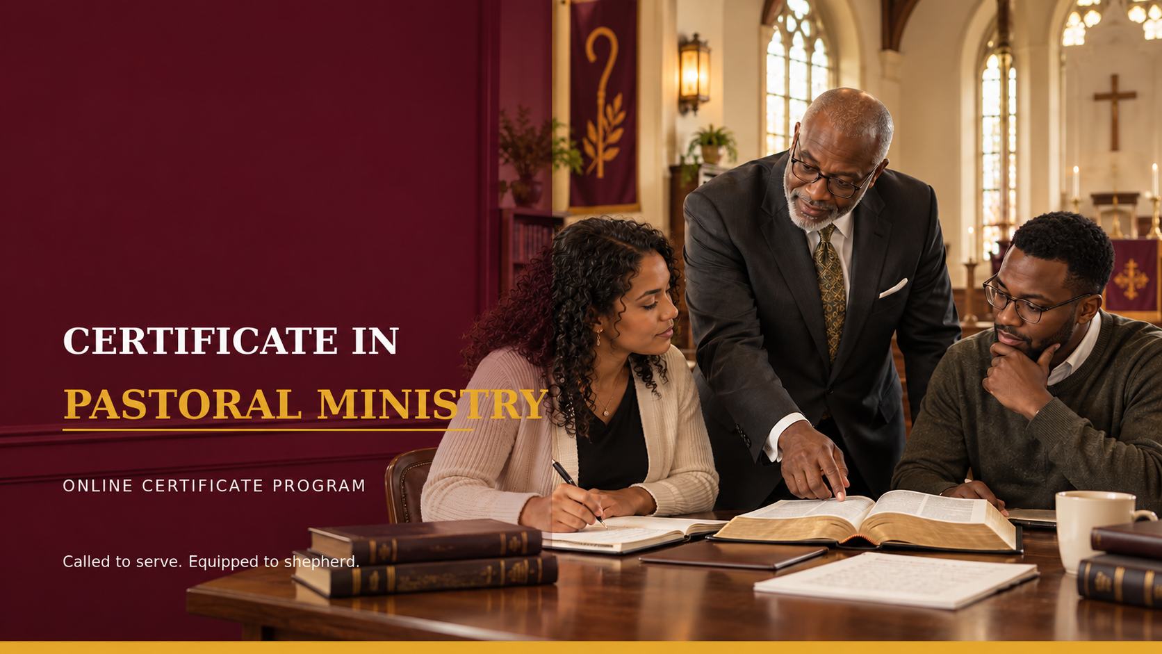 Trinity School of Ministry Certificate in Pastoral Ministry — Pastoral Track