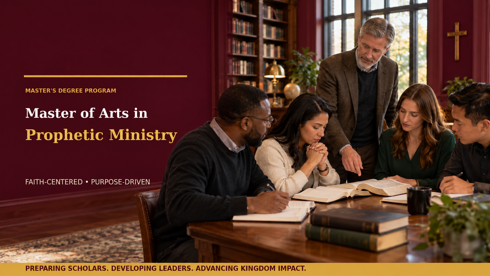 Master of Arts in Prophetic Ministry