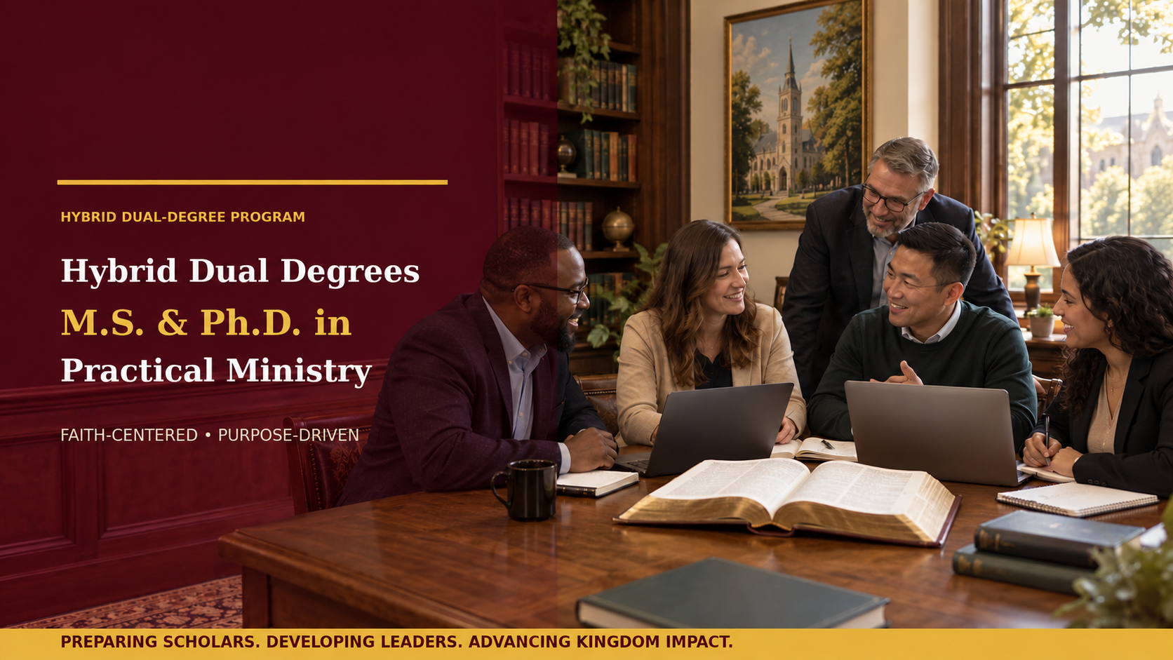 Hybrid Dual Degrees — M.Sc. in Practical Ministry & Ph.D. in Practical Ministry