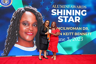 Shining Star Award presented to Councilwoman Dr. Jon Keitt Bennett, June 3, 2023