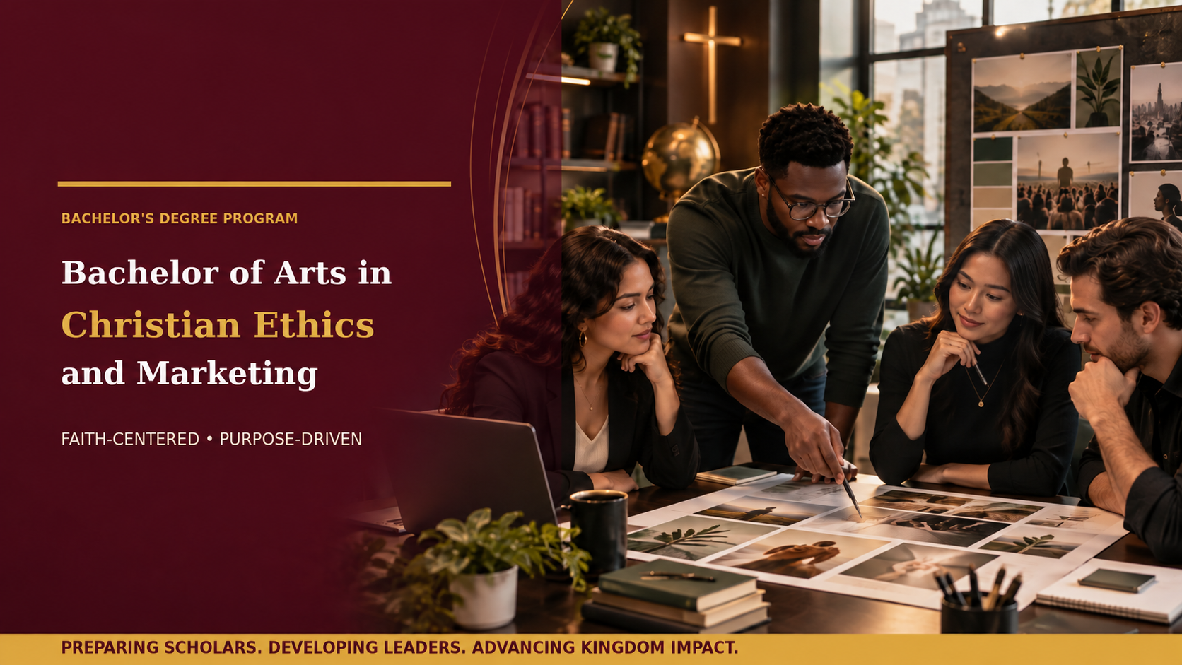 Bachelor of Arts in Christian Ethics and Marketing