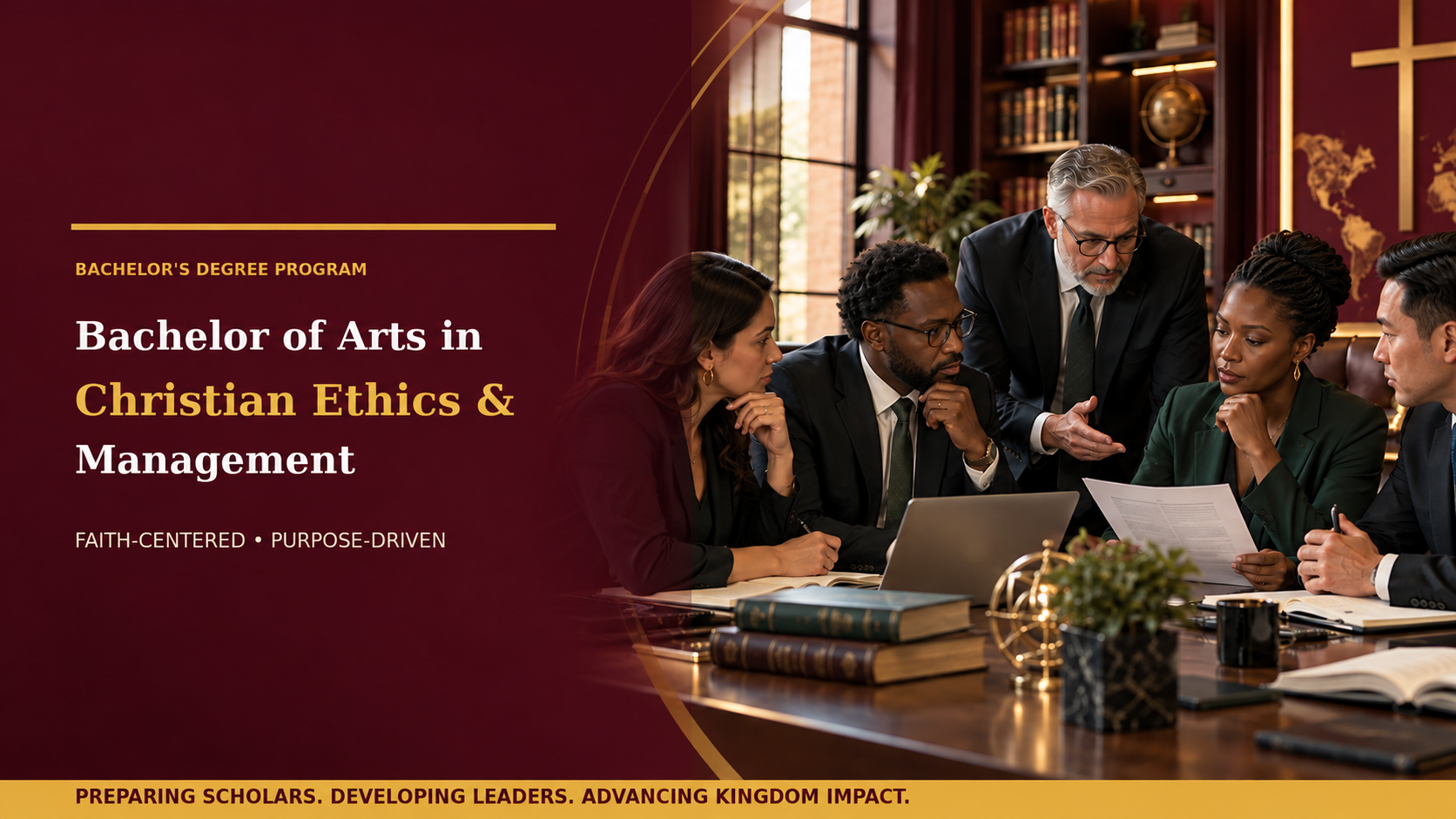 Bachelor of Arts in Christian Ethics & Management