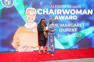 Chairwoman Award presented to Dr. Margaret Dureke, June 3, 2023