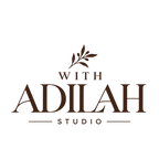 With Adilah studio wordmark