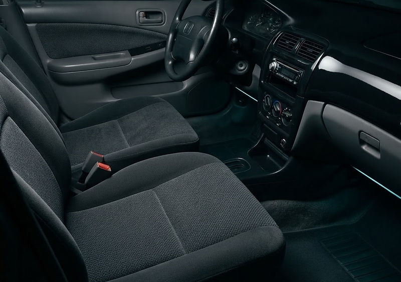 Revived and cleaned car interior