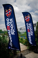 Banderas de Guesumoto Sports y Levante UD en el evento Integral Training Coaches