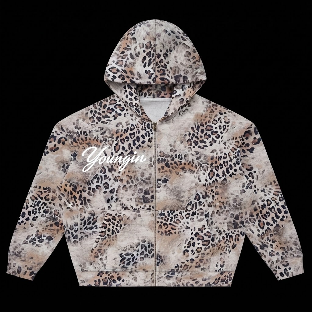 YOUNG'IN Jacket - Leopard