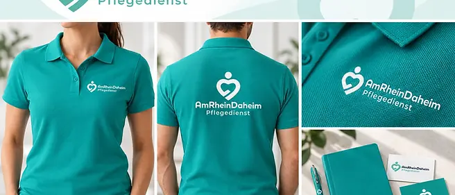 Poloshirts vorne und hinten