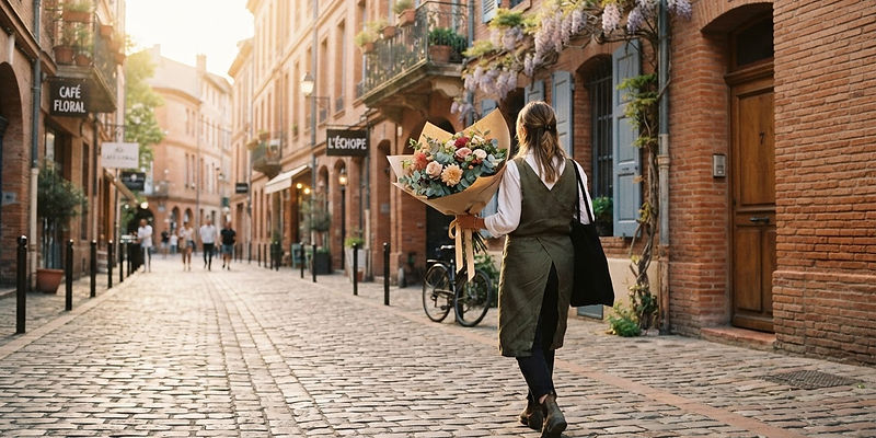 Livraison de fleurs à Toulouse