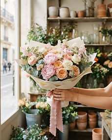 Roses éternelles séchées