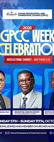 GPCC Week 2026: Ghana's Pentecostal and Charismatic Council Calls the Nation to "Reflect Christ"